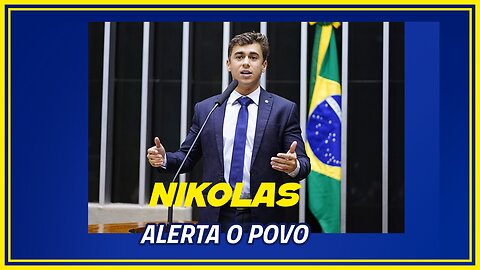 NIKOLAS FERREIRA FAZ ALERTA AO POVO APÓS SER CONDENADO.