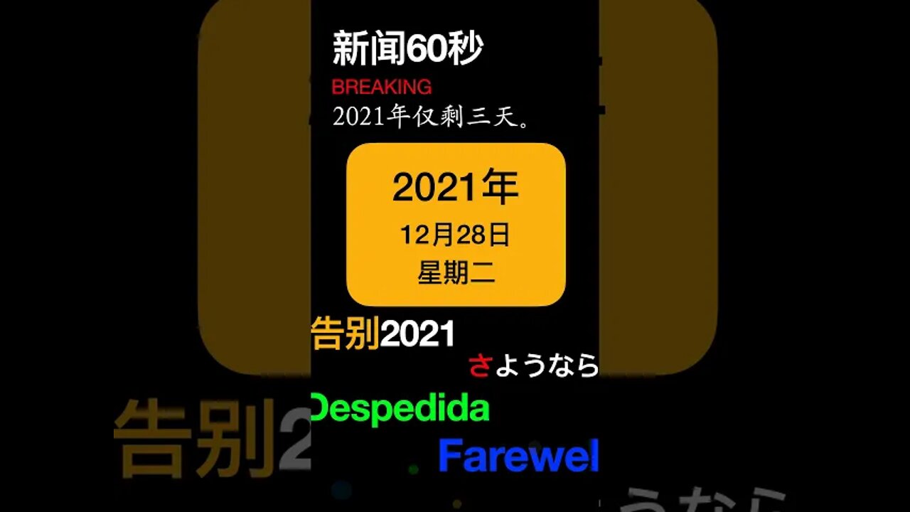 新闻60秒 2021年仅剩三天 贝蒂怀特将迎来百岁生日