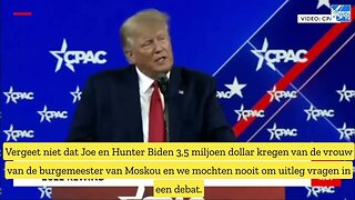 Donald Trump over Biden en Putin