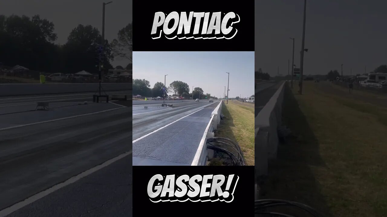 Powerful Pontiac Gasser! #shorts