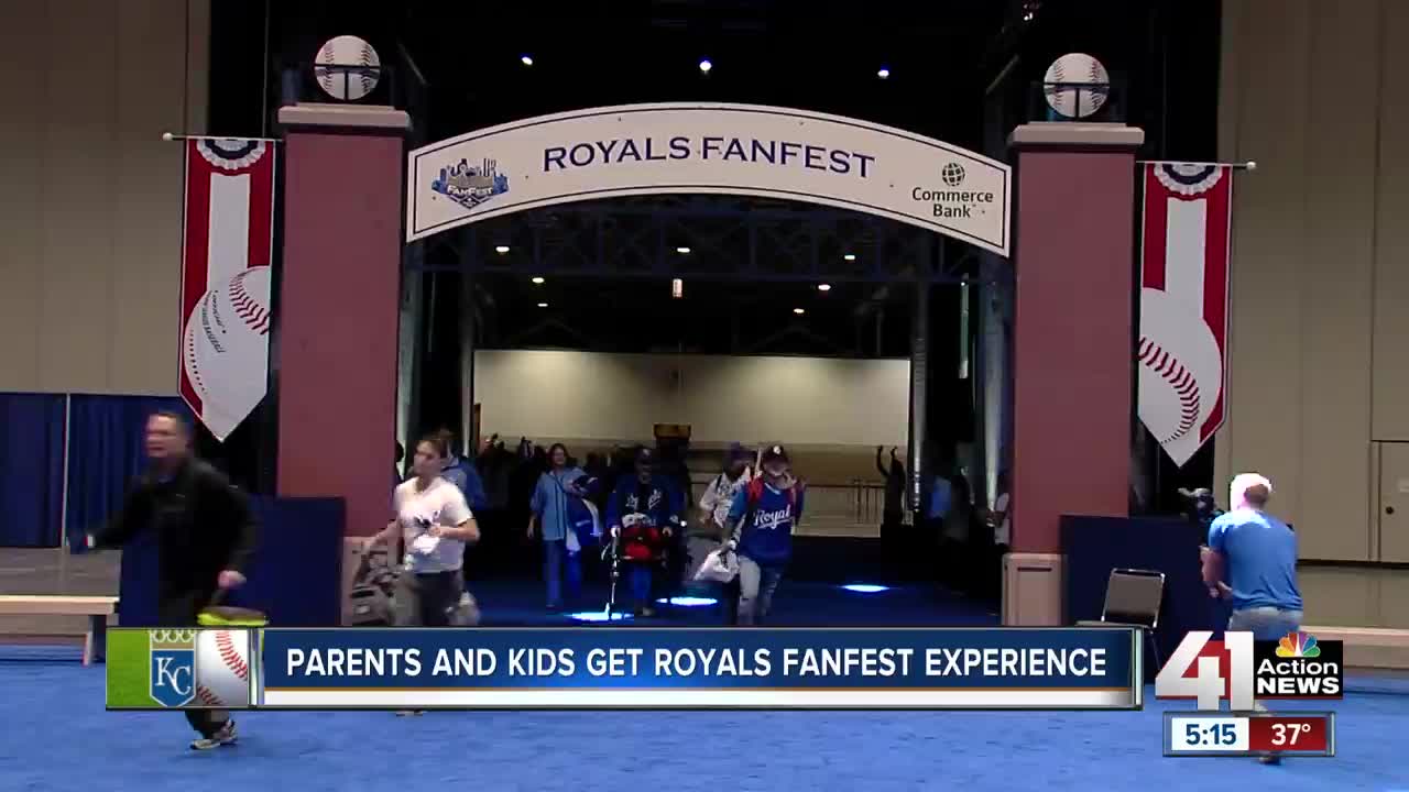 Baseball fever: Royals fans relish mid-winter FanFest