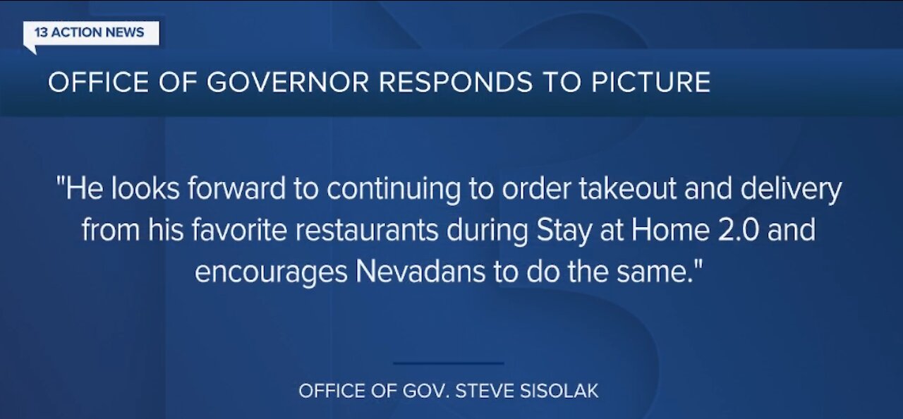 Sisolak clarifies picture causing internet furor after stay-at-home 2.0 request