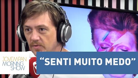 André Frateschi sobre turnê com a Legião Urbana: “senti muito medo”