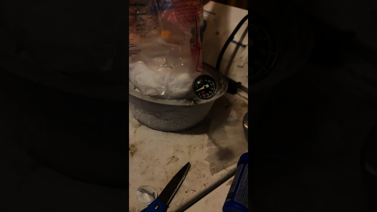 Case hardening with dry ice and alcohol￼