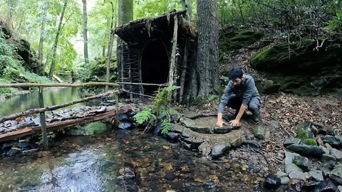 Camping in the rain with my dog *16