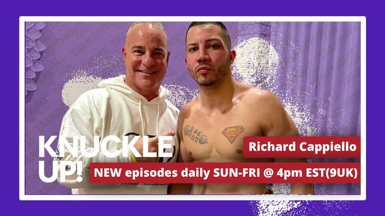 Live interview with Promoter Matchmaker and Gym Owner Richard Cappiello