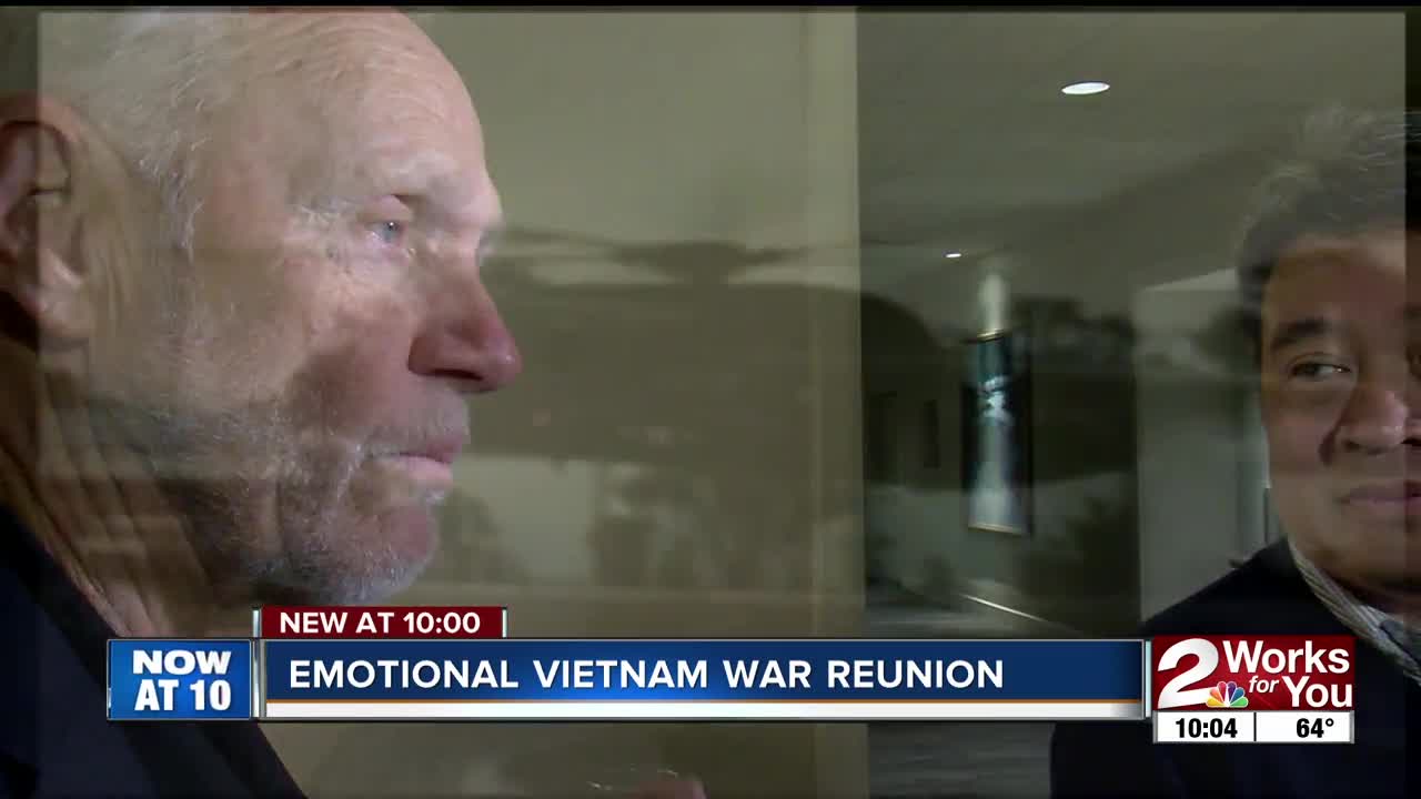 Emotional Vietnam War reunion