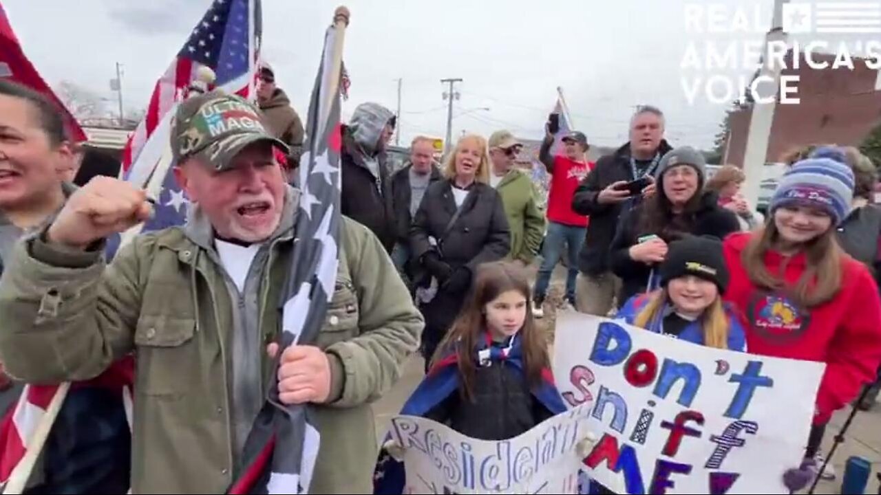 Joe Biden's Visit to East Palestine, Ohio - 278 Days After So-called Controlled TOXIC Burn, Does NOT Go Well...