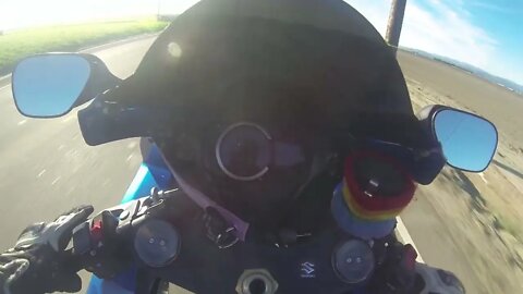 Suzuki GSXR 750 to 135 MPH