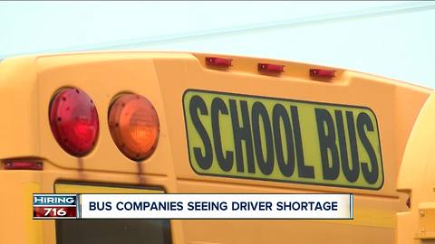 Bus driver shortage in WNY
