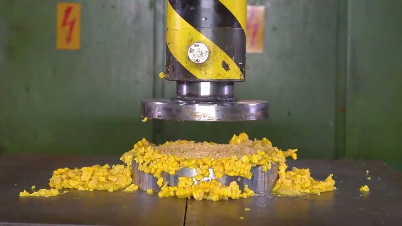 Top 100 Best Hydraulic Press Moments ASMR VERSION | PURE SOUND | Satisfying Crushing Compilation-17