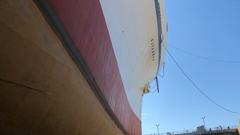 Philly shipyard NS Savannah getting a shave and a haircut