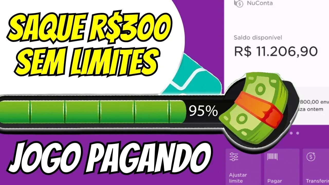 [SAQUE R$300 SEM PARAR] JOGO que GANHA DINHEIRO DE VERDADE e Já Pode Sacar NA HORA via PIX