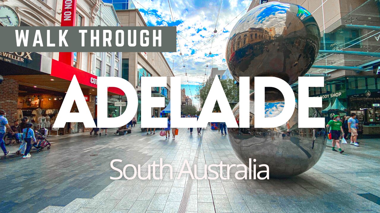 Walk Through Adelaide - South Australia | Spring Morning Walking Tour