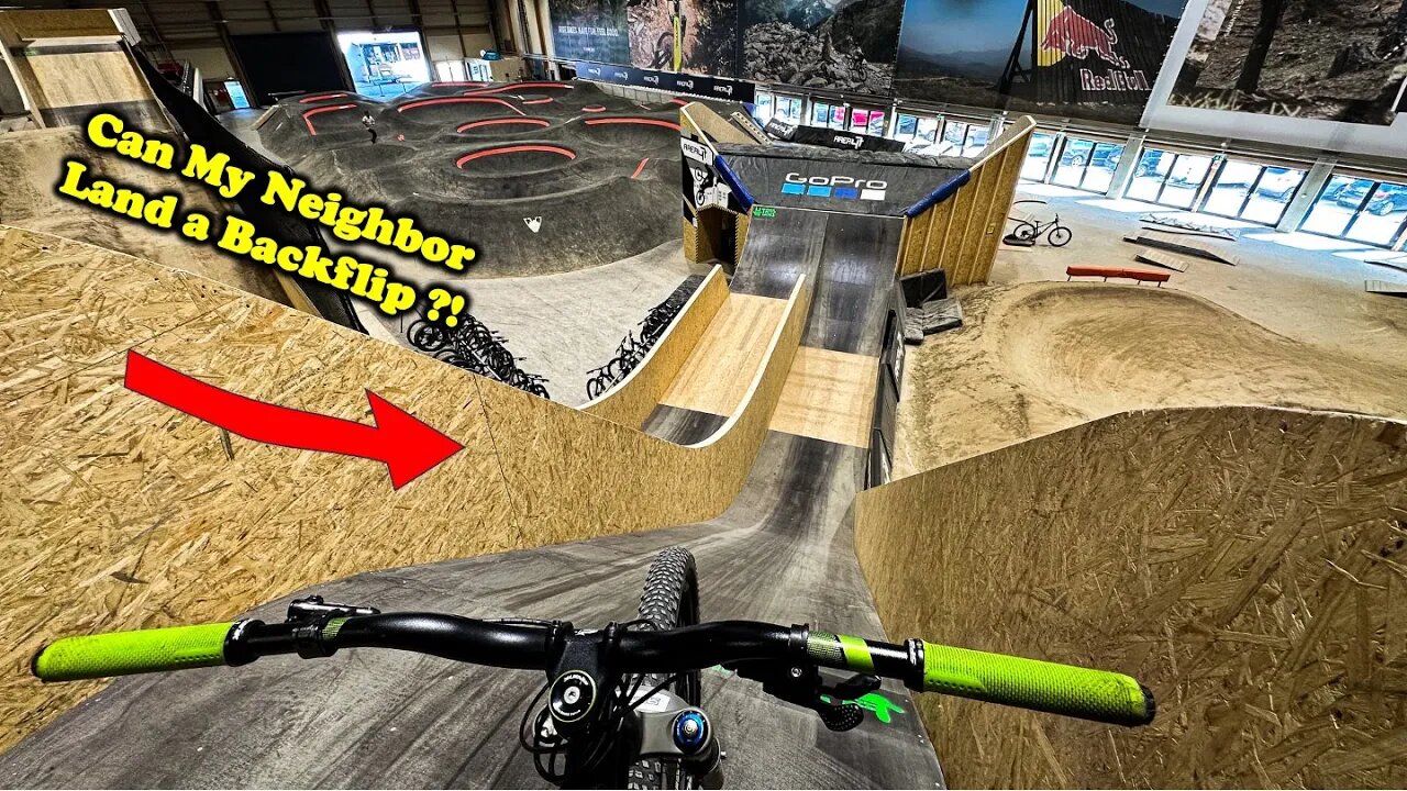 We Ride this Mega Indoor Bike Park - Area 47!