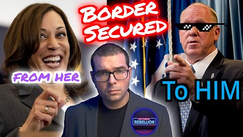 Trump VS Senate RINOS blocking Rick Scott. BASED Tom Holman to fix border. TC 11/11/24