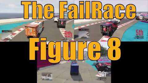 The #FailRace Figure 8 Of Death - Combined Perspective Edit