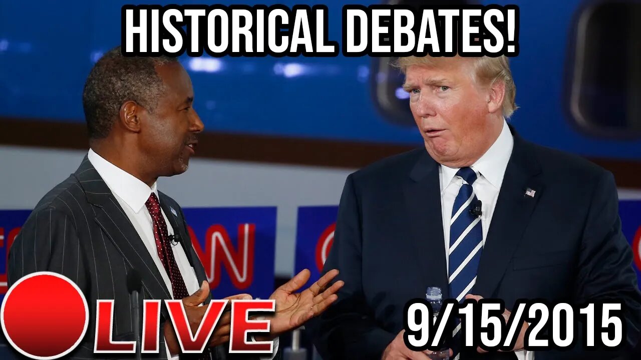 Reacting To Historical Debates! [9/16/2015 GOP Primary Debate]