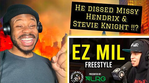 Ez Mil just dissed Stevie Knight & EZ MIL HATER Hendrix on Bootleg Kev Freestyle | REACTION