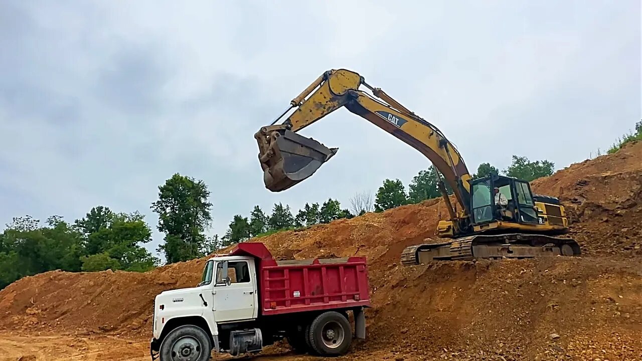 Building A New Driveway At The Sawmill