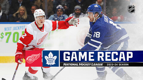 Recap: DET @ TOR 1.14.24