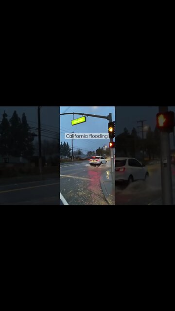 Trying to have some fun during the California storm. The chinook is a boat anyways. #floods