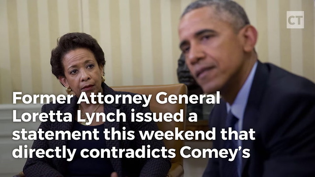 Lynch Cracks, Turns on Comey in Remarkable Political Betrayal