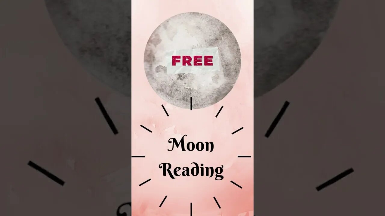 Free Moon Reading #shorts #astonomy #freeastrology #astoreading #teenage #adultastrology #astrology