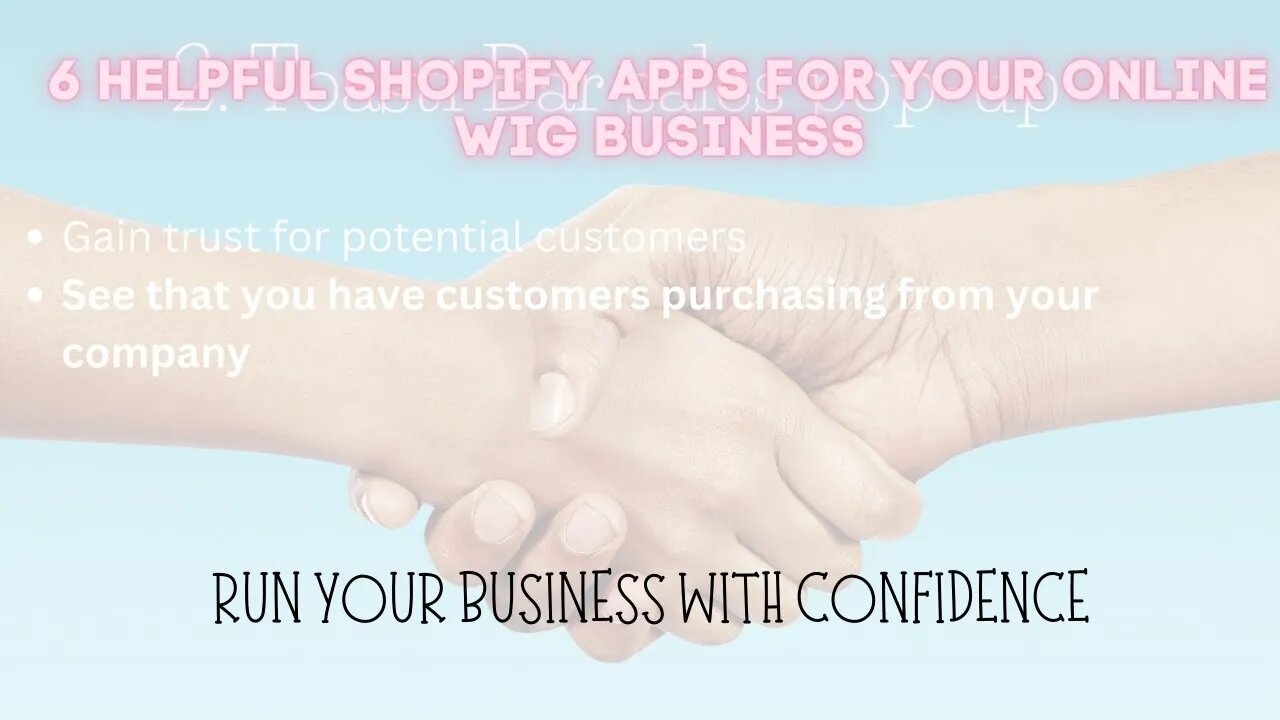 6 HELPFUL SHOPIFY APPS FOR YOUR ONLINE WIG BUSINESS| NEVER WORRY ABOUT CHARGEBACKS AGAIN