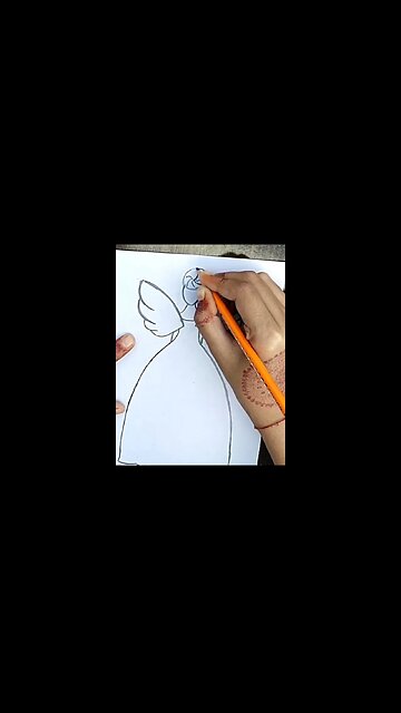 girl drawing 💕💕 #drawing #girldrawing #shorts