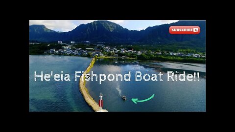 AMAZING EVENING!! Drones, boats, and crab traps in He'eia Fishpond in Kaneohe, Hawaii!