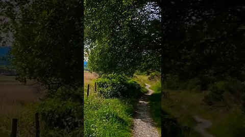 The West Highland Way path views Scotland