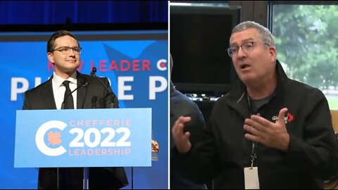 SHOCKING: Video shows seething Global News reporter ruin Pierre Poilievre's press conference