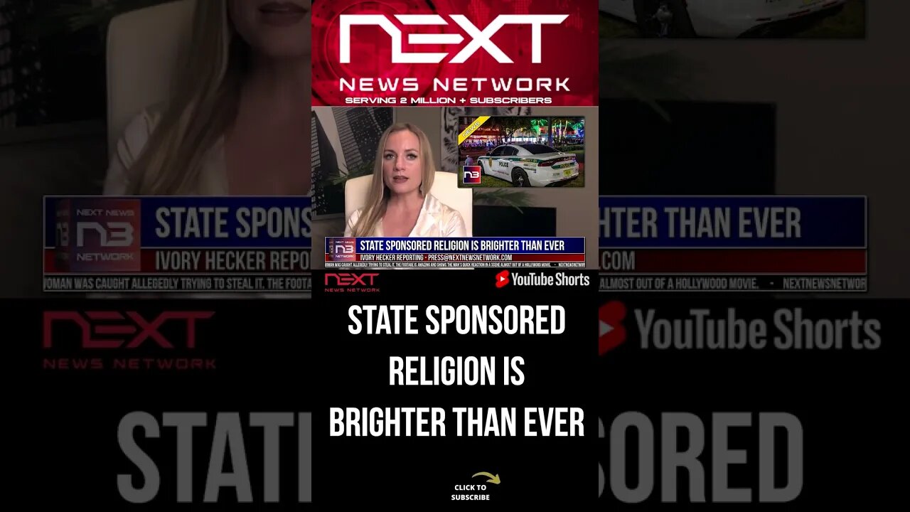 State Sponsored Religion is Brighter Than Ever #shorts