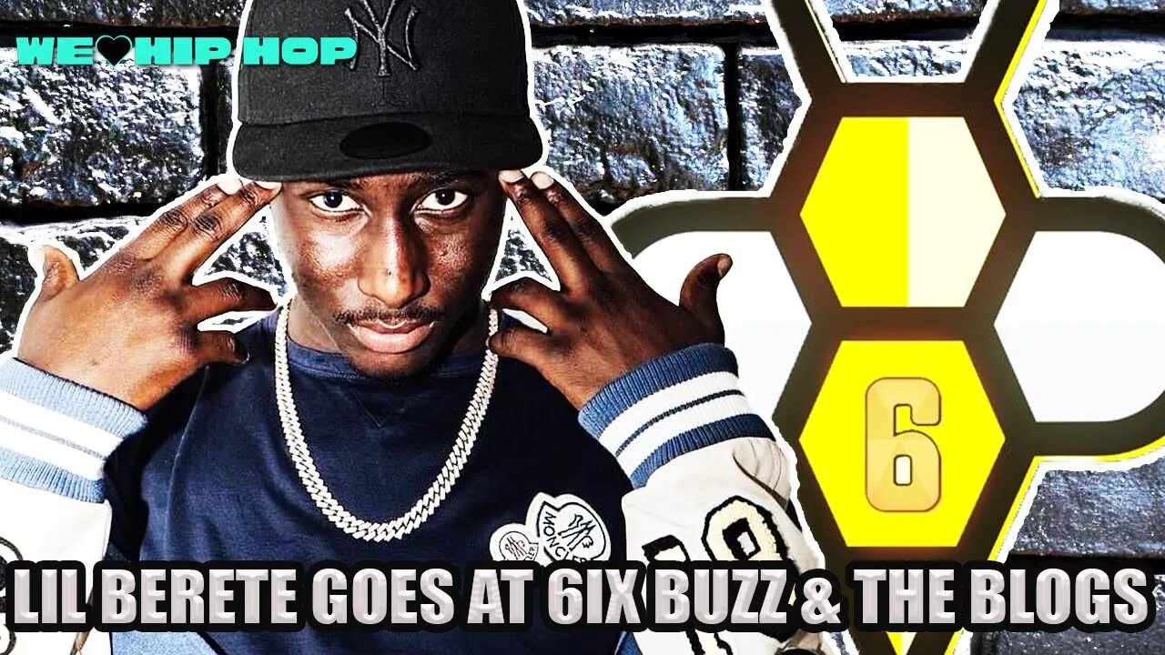 LIL BERETE Goes At 6ix Buzz & Toronto Blogs For Not Posting His Music