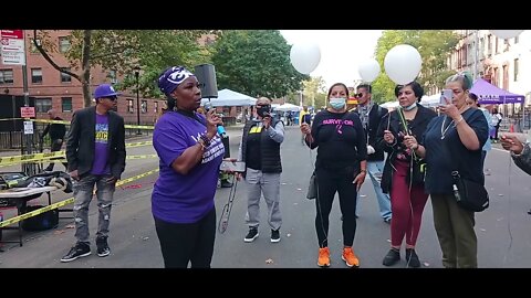 #AnthonyWashington tribute at The Love on the Block event on 115th & 2nd/3rd Ave 10/22/22 @warm_nyc