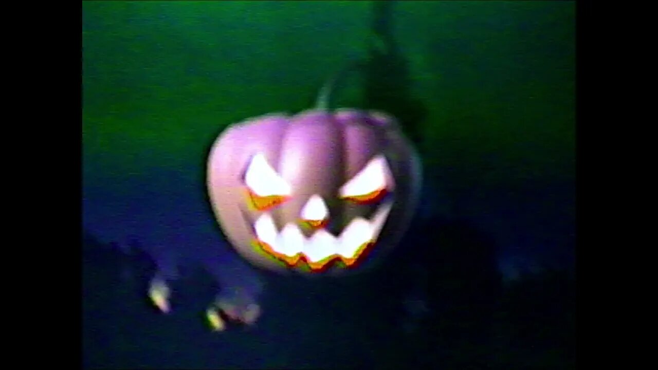 im made a halloween - clean - VHS EFFECT Royalty Free Stock Footage - VidTii FSF