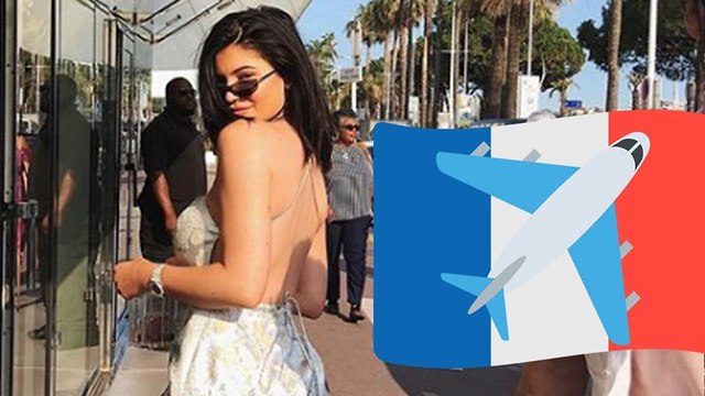 Kylie Jenner ESCAPES Family Drama And JETS To France!