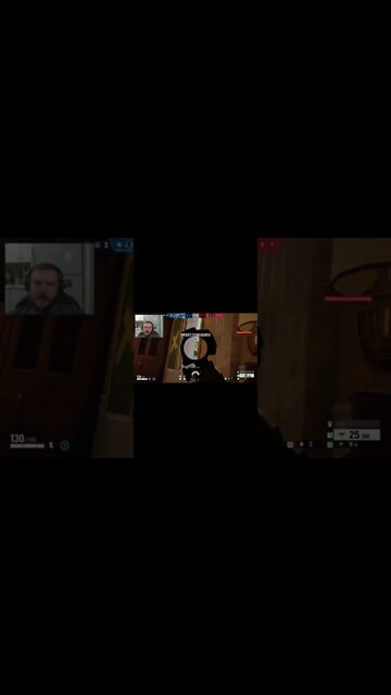 "She Ain't That Scary" Rainbow Six Siege Ranked Live Stream Moments #shorts