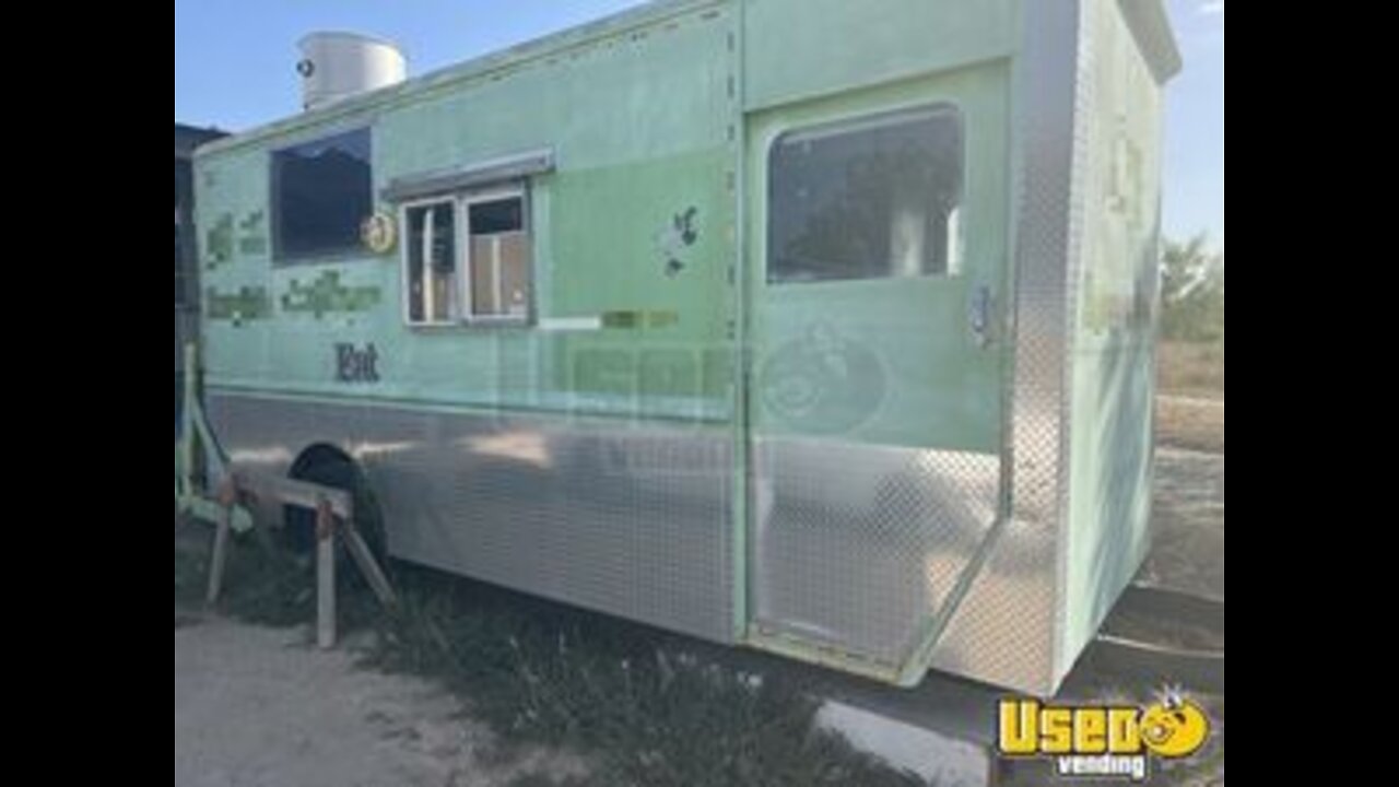 Nicely-Equipped Mobile Kitchen Food Trailer | Used Mobile Food Unit for Sale in Texas