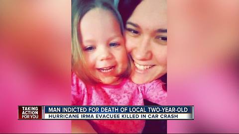 Hurricane Irma evacuee killed in Sept. car crash, driver charged in toddler’s death