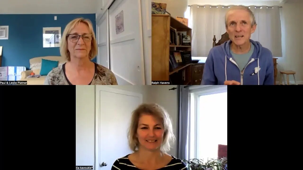 The 3 Stooges "speak for yourself!" with Ilia Kavoukis and Leslie Platner * Healing *