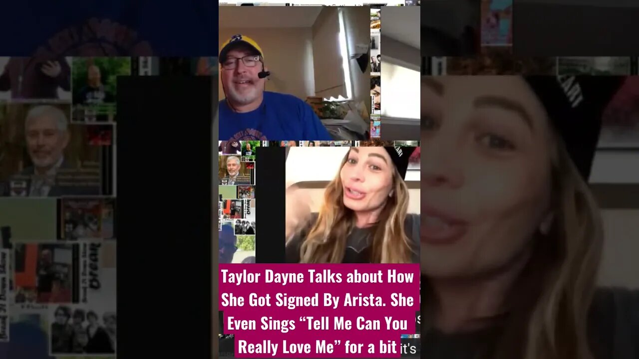 Taylor Dayne, How She Got Signed By Arista She Sings “Tell Me Can You Really Love Me” for a moment