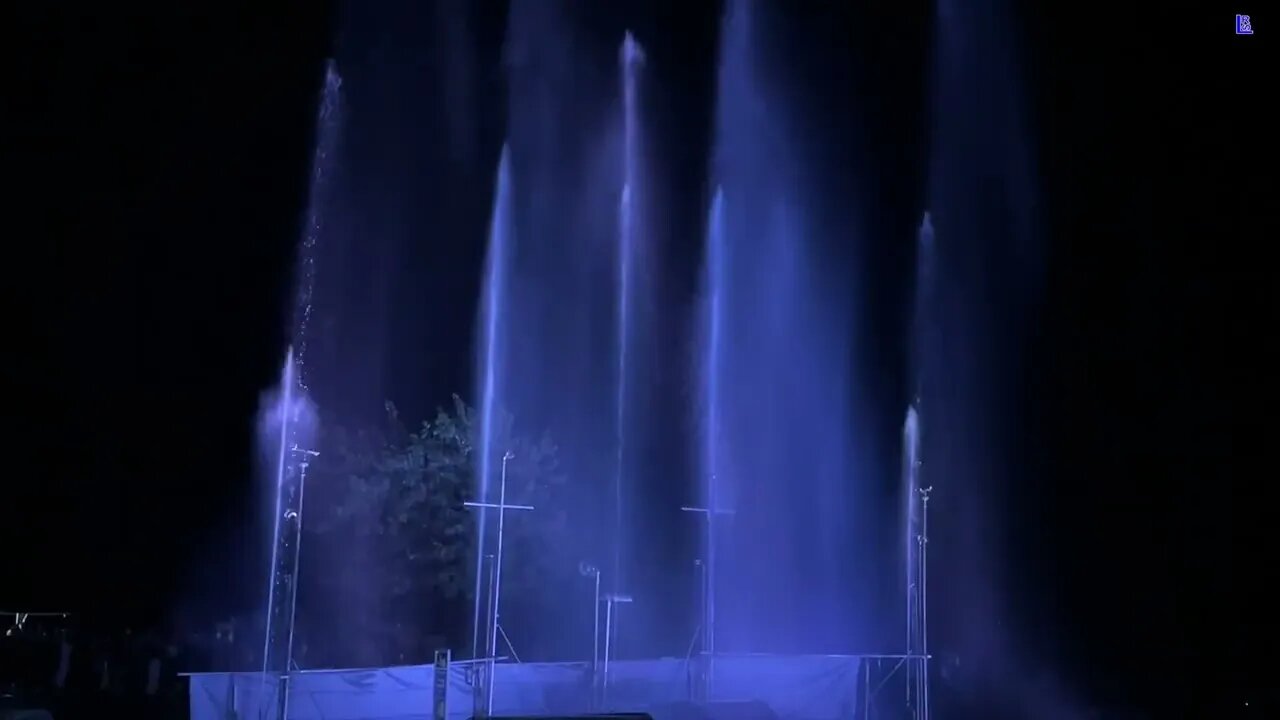 Loitz - Teil 2 - Wasser- und Lichtershow 09-09-2023