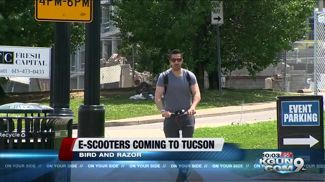 E-Scooters may be coming to Tucson streets