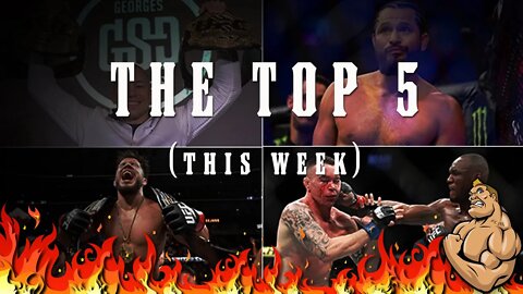 My TOP 5 FIGHTERS (this week)