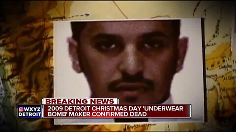 2009 Detroit Christmas Day bombmaker dead, White House confirms