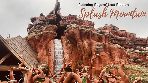 Last Ride on Splash Mountain at Walt Disney World