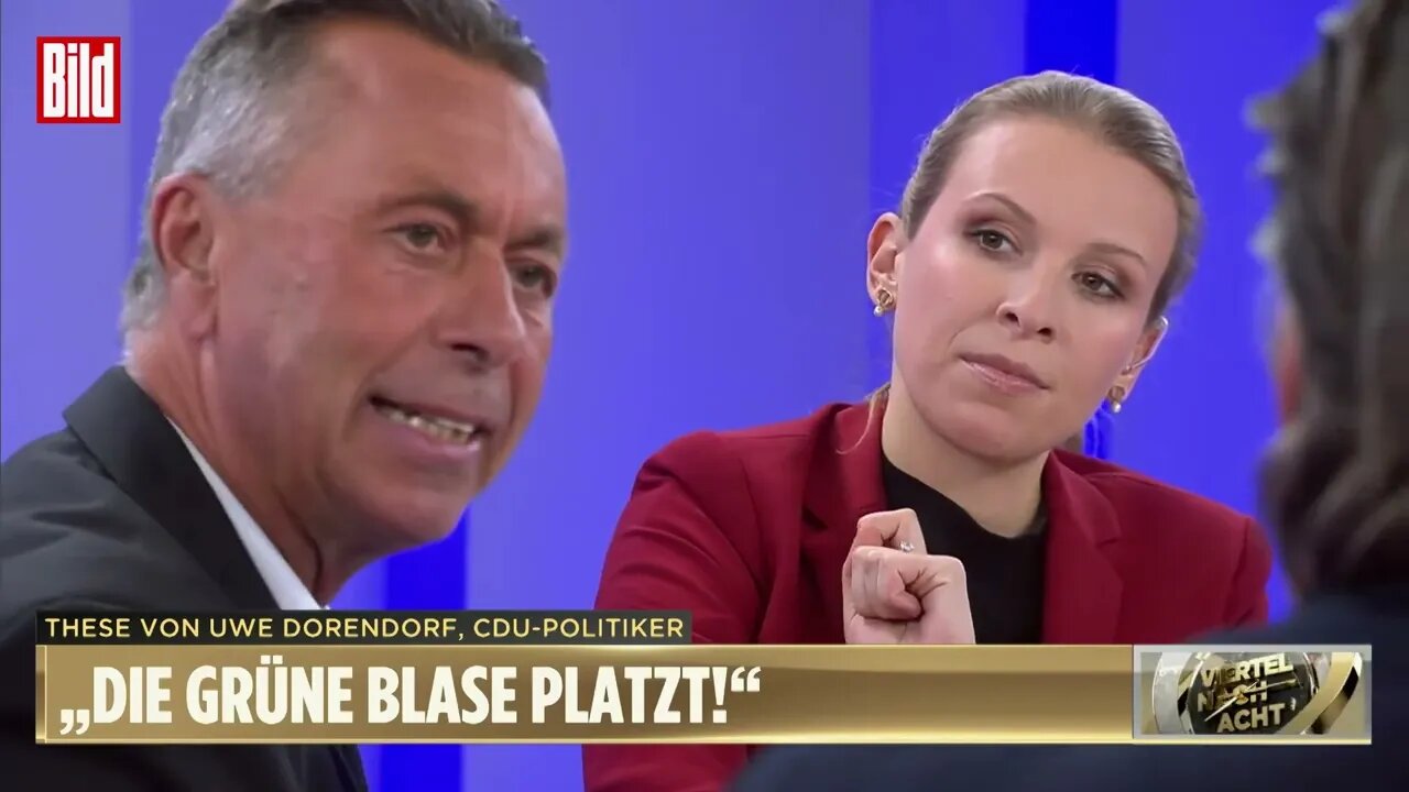 „Die Bürger werden frieren und die Grünen haben Schuld“ Uwe Dorendorf Viertel nach Acht
