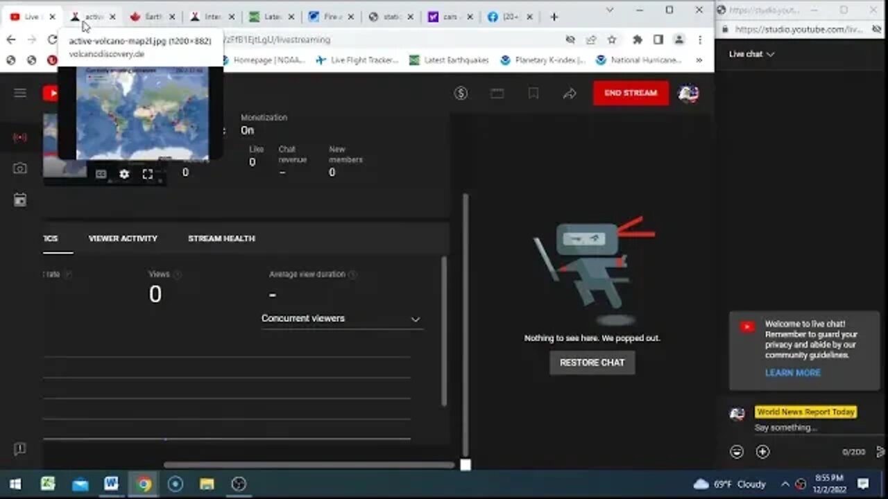 Volcano And Earthquake Update Live With @WorldNewsReportToday December 2nd 2022!
